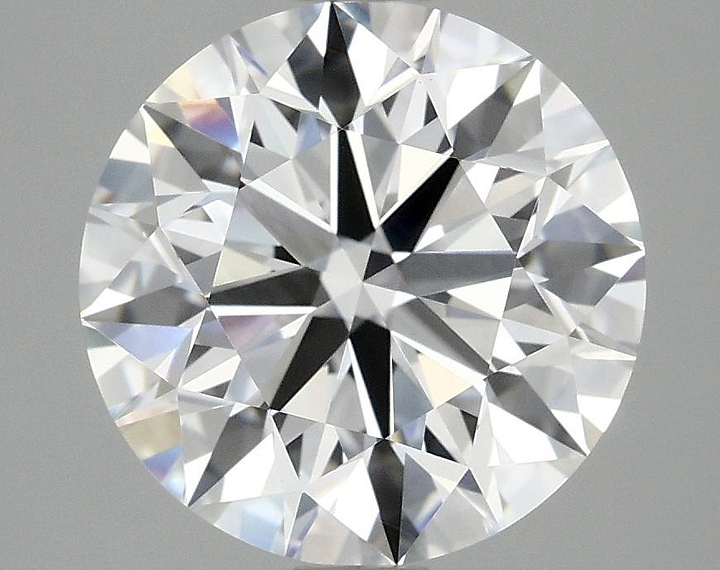 4.06 Carat Round Shaped Excellent Cut VVS2 IGI Certified Lab Grown Diamond