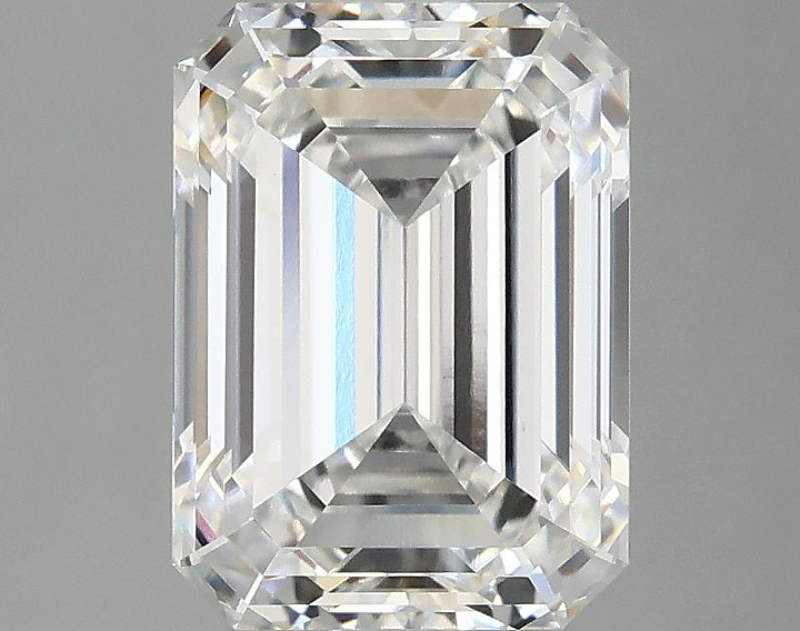 2.99 Carat Emerald Shaped Excellent Cut VVS2 IGI Certified Lab Grown Diamond