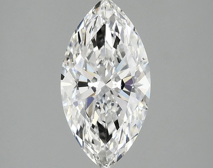 1.55 Carat Marquise Shaped Ideal Cut VVS2 IGI Certified Lab Grown Diamond