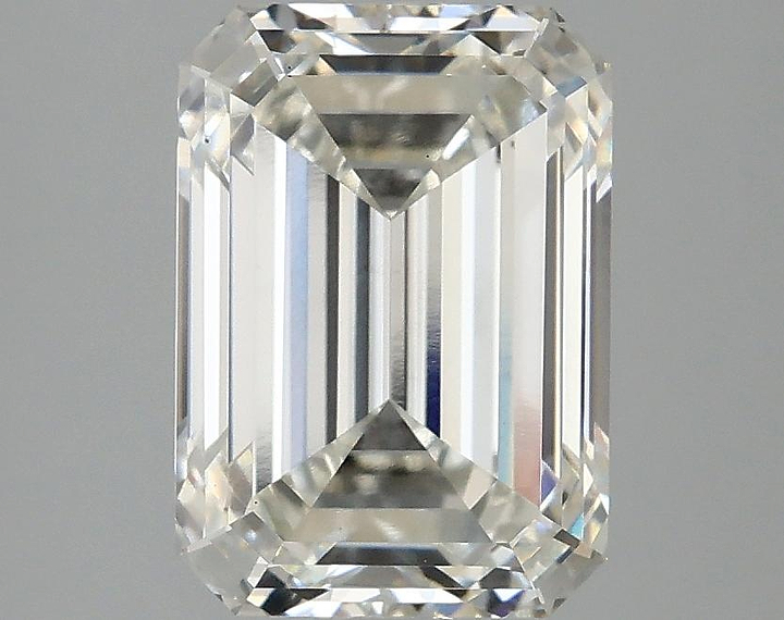 3.05 Carat Emerald Shaped Ideal Cut VS1 IGI Certified Lab Grown Diamond