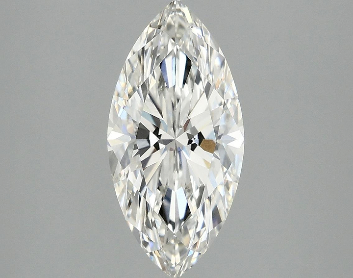 2.07 Carat Marquise Shaped Excellent Cut VVS1 IGI Certified Lab Grown Diamond