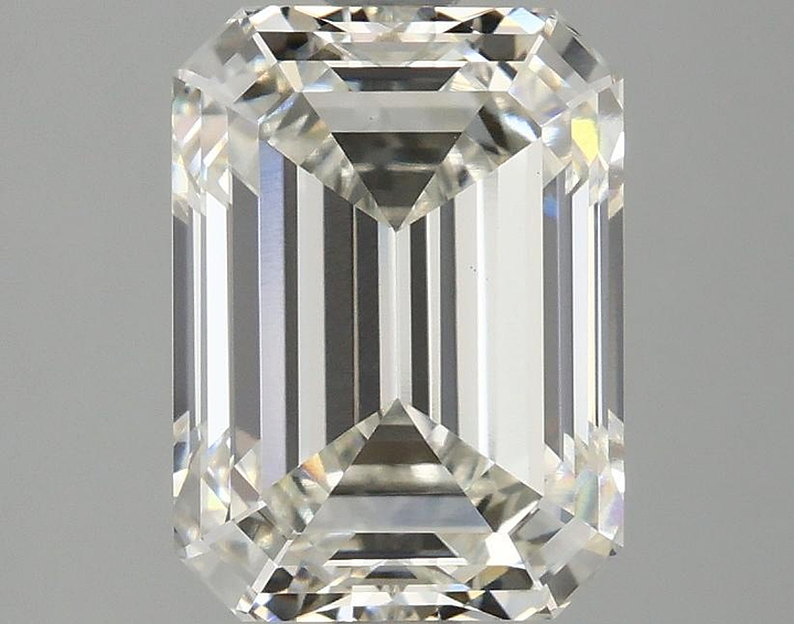 3.08 Carat Emerald Shaped Excellent Cut VS1 IGI Certified Lab Grown Diamond
