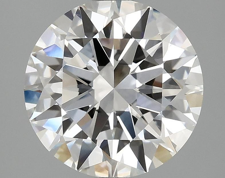 2.97 Carat Round Shaped Excellent Cut VVS2 IGI Certified Lab Grown Diamond