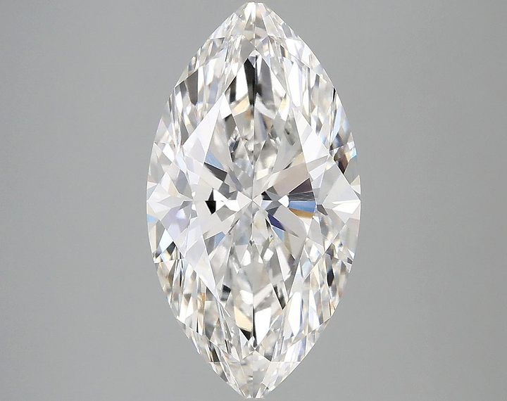 3.48 Carat Marquise Shaped Excellent Cut VVS2 IGI Certified Lab Grown Diamond
