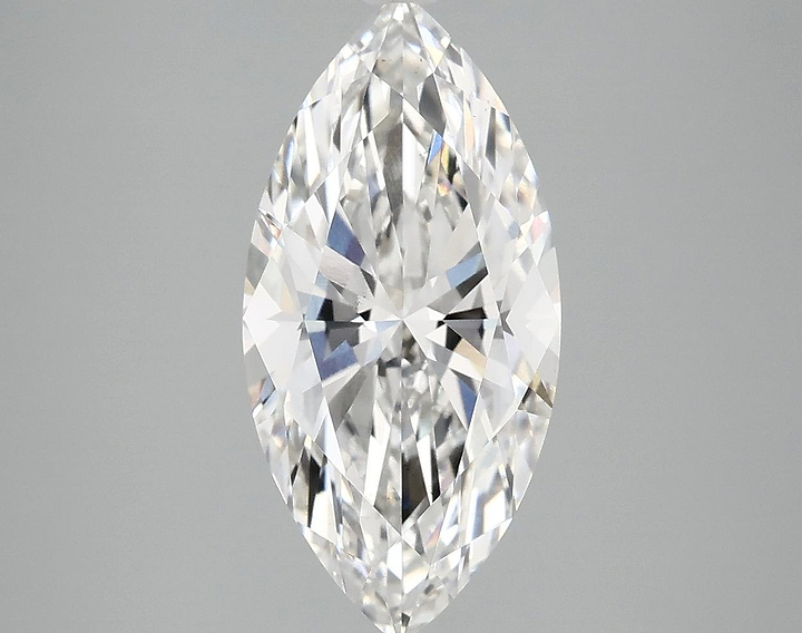 3.06 Carat Marquise Shaped Ideal Cut VS2 IGI Certified Lab Grown Diamond