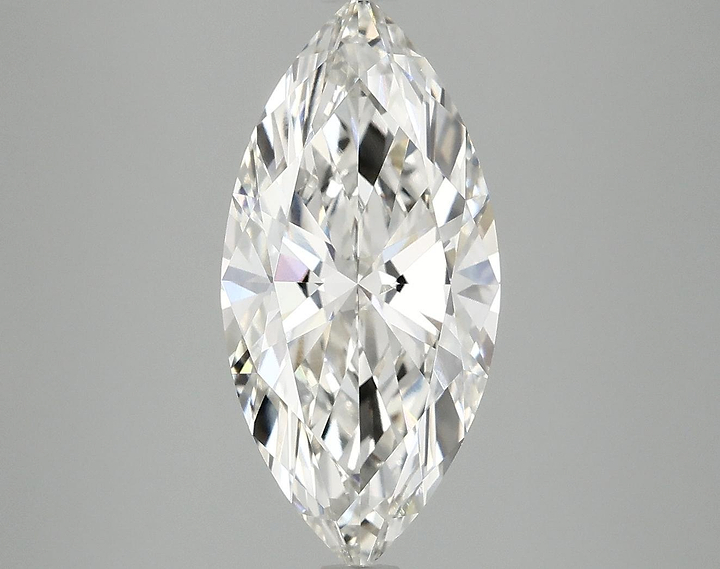 2.98 Carat Marquise Shaped Excellent Cut VVS2 IGI Certified Lab Grown Diamond