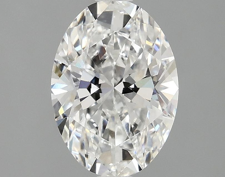 1.54 Carat Oval Shaped Ideal Cut VVS2 IGI Certified Lab Grown Diamond