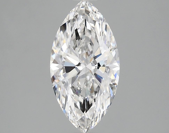 1.51 Carat Marquise Shaped Ideal Cut VVS1 IGI Certified Lab Grown Diamond