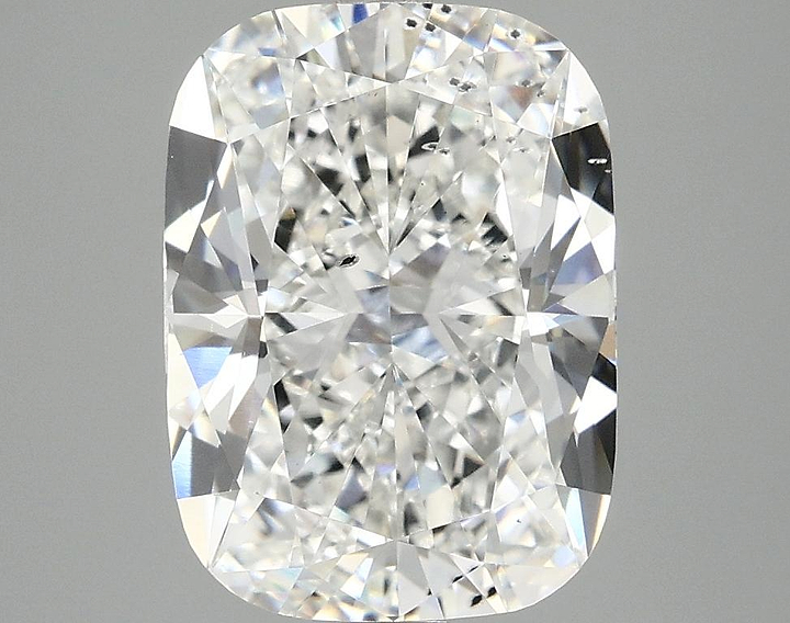 4.04 Carat Cushion Shaped Excellent Cut SI1 IGI Certified Lab Grown Diamond