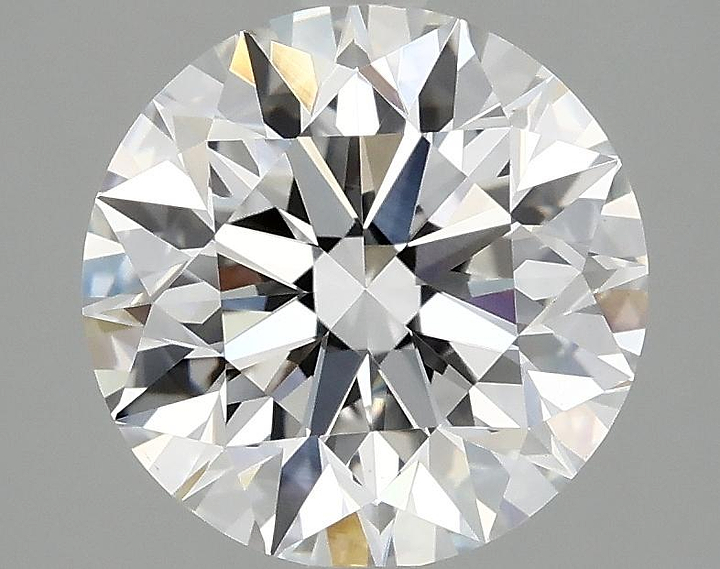 3.07 Carat Round Shaped Excellent Cut VS1 IGI Certified Lab Grown Diamond