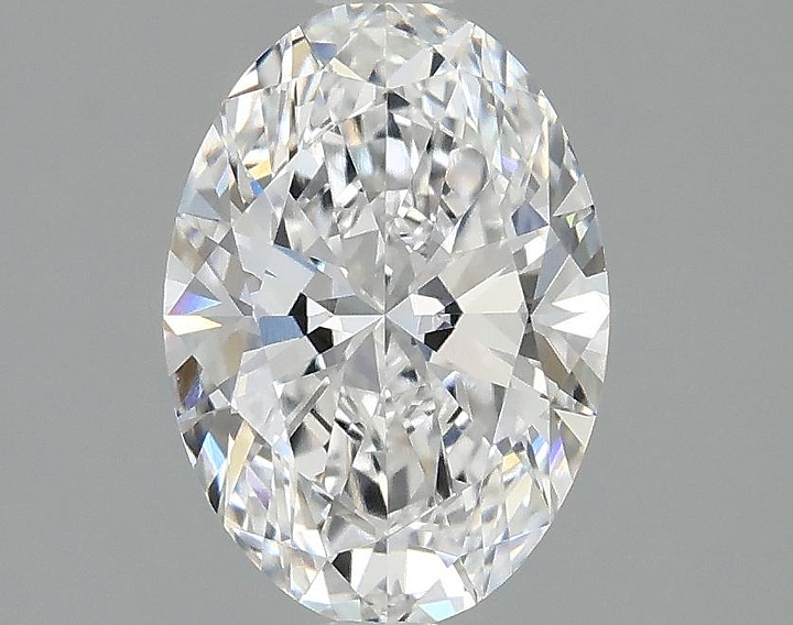 1.55 Carat Oval Shaped Ideal Cut VVS2 IGI Certified Lab Grown Diamond