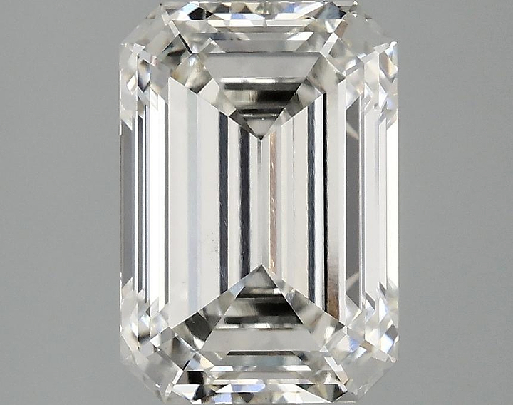 3.1 Carat Emerald Shaped Ideal Cut VS1 IGI Certified Lab Grown Diamond