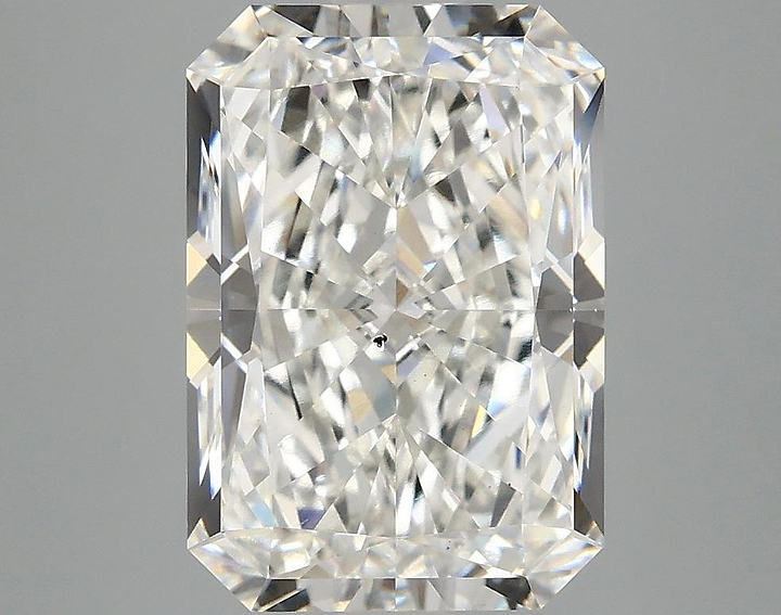 4.02 Carat Radiant Shaped Ideal Cut SI1 IGI Certified Lab Grown Diamond