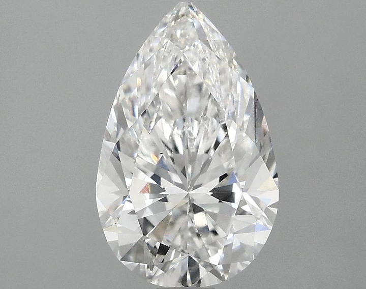 1.8 Carat Pear Shaped Ideal Cut VS1 IGI Certified Lab Grown Diamond