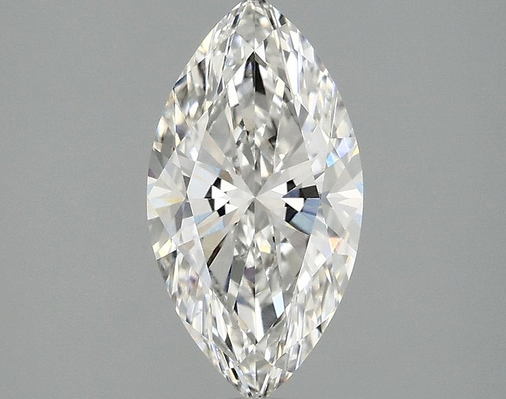1.37 Carat Marquise Shaped Excellent Cut VVS2 IGI Certified Lab Grown Diamond