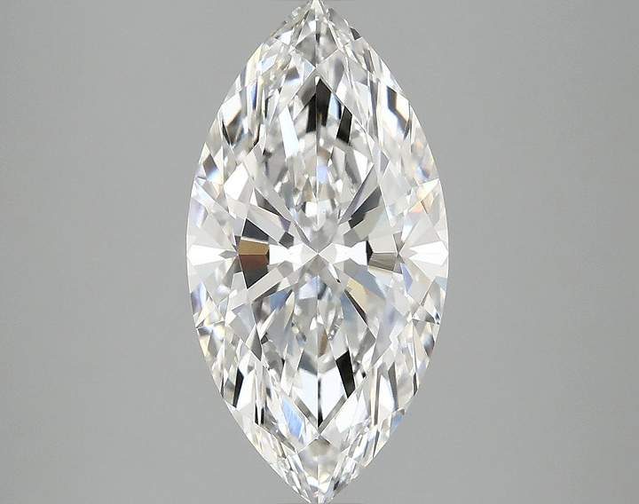 2.99 Carat Marquise Shaped Ideal Cut VVS2 IGI Certified Lab Grown Diamond