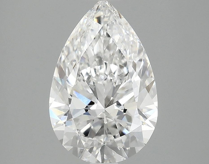 2.05 Carat Pear Shaped Excellent Cut VS1 IGI Certified Lab Grown Diamond