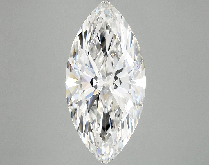 5.08 Carat Marquise Shaped Excellent Cut SI1 IGI Certified Lab Grown Diamond