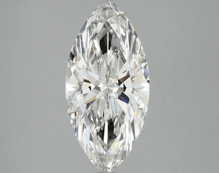 2.39 Carat Marquise Shaped Excellent Cut VVS2 IGI Certified Lab Grown Diamond