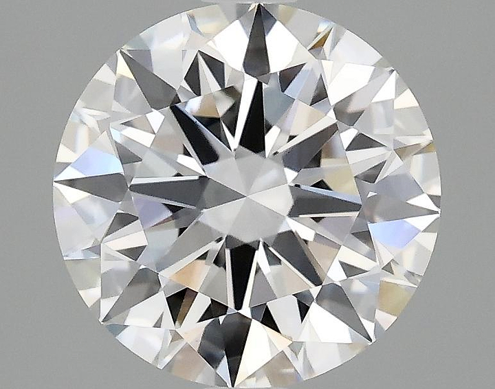 2.52 Carat Round Shaped Ideal Cut VVS2 IGI Certified Lab Grown Diamond