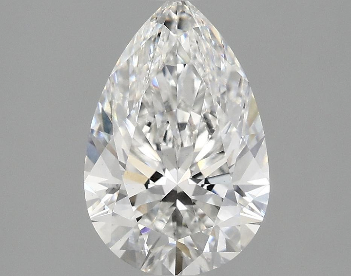 1.92 Carat Pear Shaped Excellent Cut VS1 IGI Certified Lab Grown Diamond