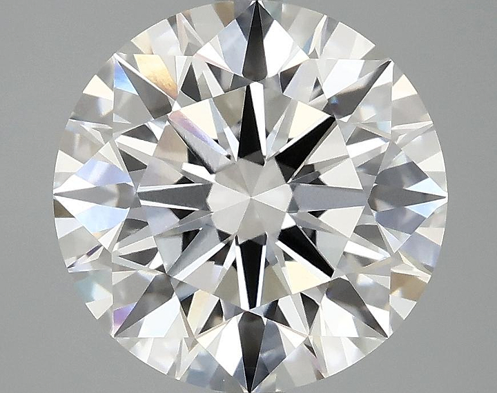 4.02 Carat Round Shaped Excellent Cut VVS2 IGI Certified Lab Grown Diamond