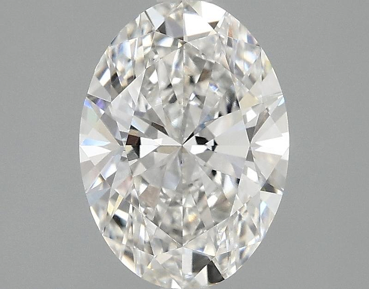 1.58 Carat Oval Shaped Ideal Cut VVS2 IGI Certified Lab Grown Diamond