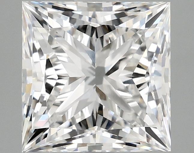 2.08 Carat Princess Shaped Ideal Cut VVS2 IGI Certified Lab Grown Diamond