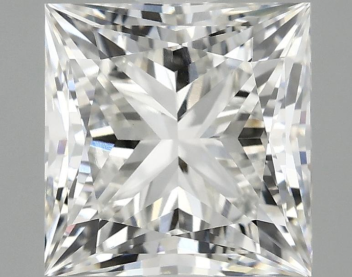 2.07 Carat Princess Shaped Ideal Cut VS1 IGI Certified Lab Grown Diamond
