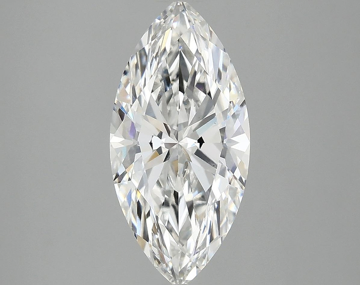 2.5 Carat Marquise Shaped Excellent Cut VS1 IGI Certified Lab Grown Diamond