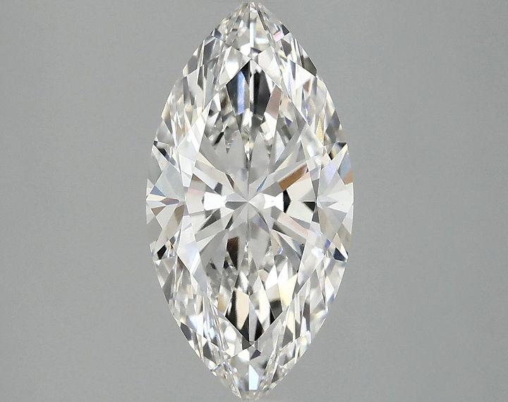 2.51 Carat Marquise Shaped Ideal Cut VVS2 IGI Certified Lab Grown Diamond