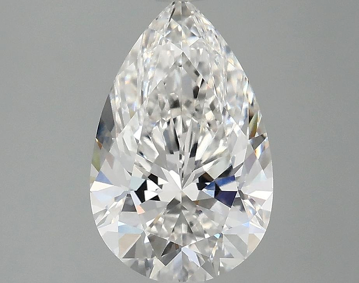 2.07 Carat Pear Shaped Ideal Cut VS1 IGI Certified Lab Grown Diamond