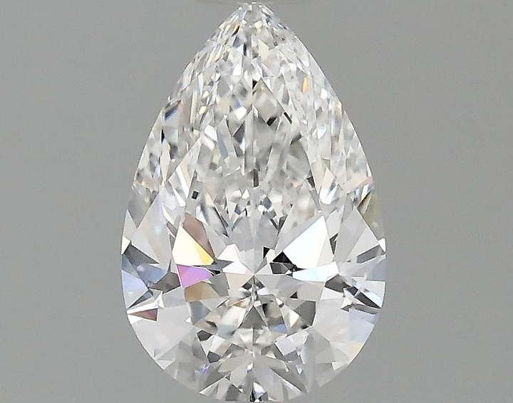 1.01 Carat Pear Shaped Ideal Cut VVS2 IGI Certified Lab Grown Diamond