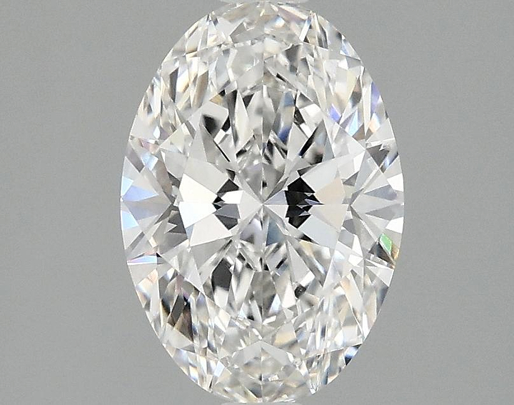 1.59 Carat Oval Shaped Ideal Cut VVS2 IGI Certified Lab Grown Diamond