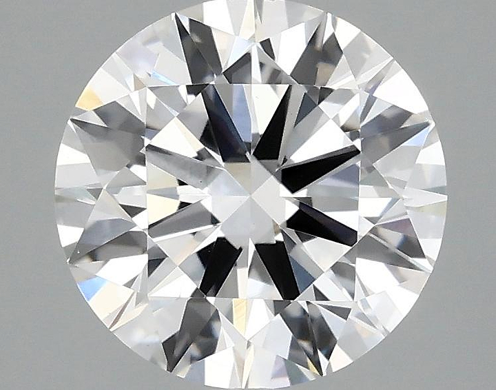 2.57 Carat Round Shaped Ideal Cut VS1 IGI Certified Lab Grown Diamond