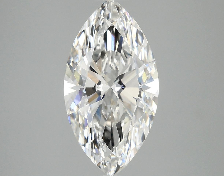 3.07 Carat Marquise Shaped Excellent Cut VS1 IGI Certified Lab Grown Diamond