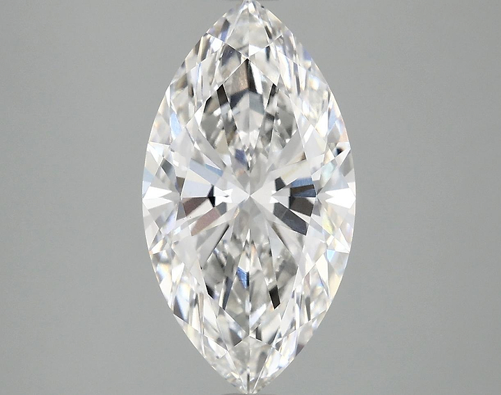 2.98 Carat Marquise Shaped Excellent Cut VS1 IGI Certified Lab Grown Diamond