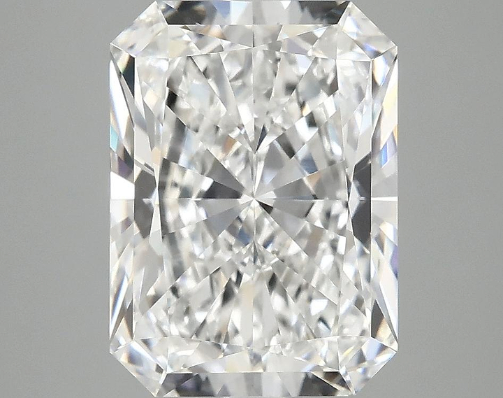 4.08 Carat Radiant Shaped Excellent Cut VVS2 IGI Certified Lab Grown Diamond
