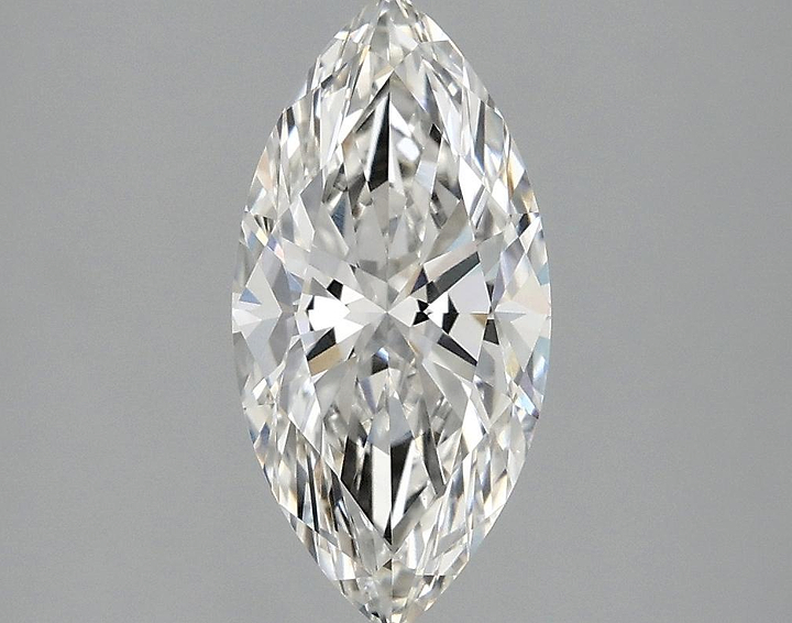 1.69 Carat Marquise Shaped Ideal Cut VVS2 IGI Certified Lab Grown Diamond