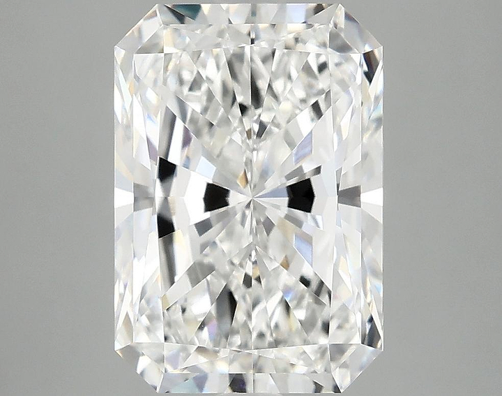 4.1 Carat Radiant Shaped Ideal Cut VVS2 IGI Certified Lab Grown Diamond