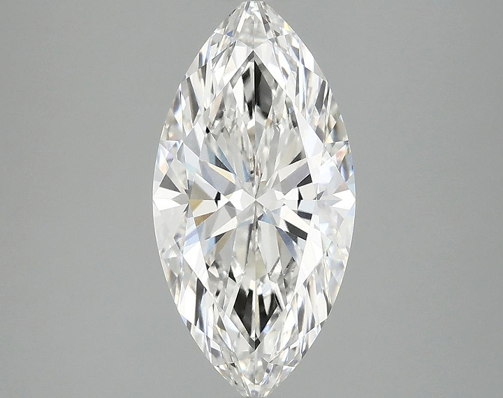 2.51 Carat Marquise Shaped Ideal Cut VS1 IGI Certified Lab Grown Diamond