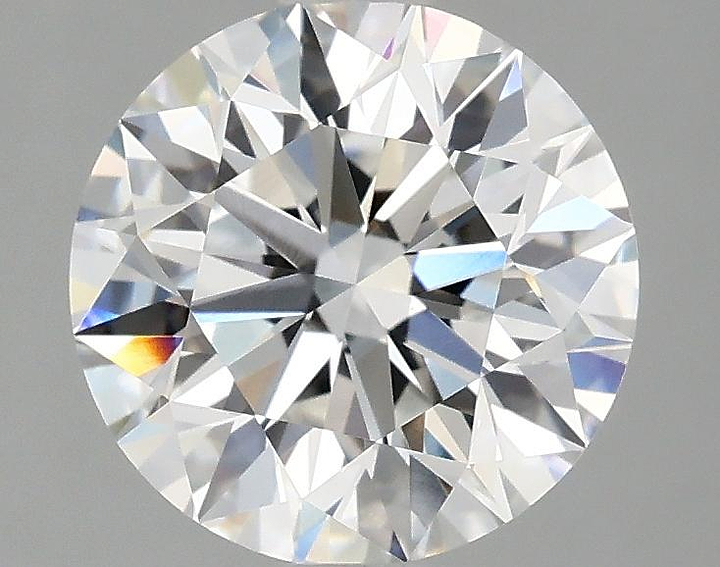 2.07 Carat Round Shaped Excellent Cut VVS2 IGI Certified Lab Grown Diamond