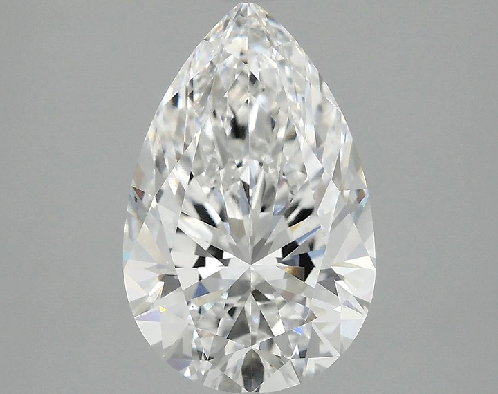 3.02 Carat Pear Shaped Ideal Cut VS1 IGI Certified Lab Grown Diamond