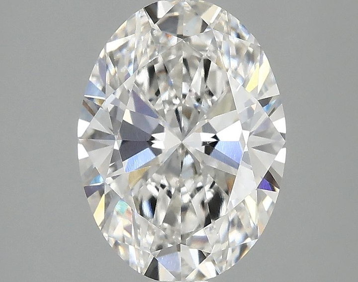 2.05 Carat Oval Shaped Ideal Cut VVS2 IGI Certified Lab Grown Diamond