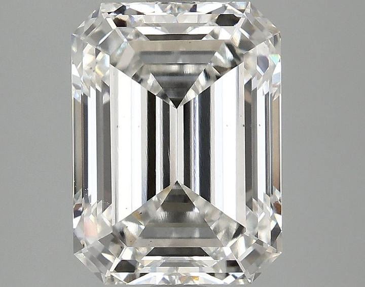 3.1 Carat Emerald Shaped Excellent Cut VS2 IGI Certified Lab Grown Diamond