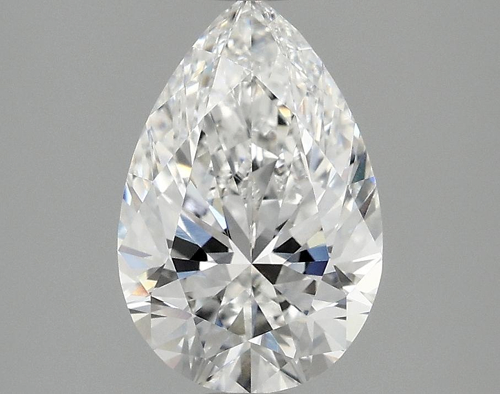 2.09 Carat Pear Shaped Excellent Cut VVS2 IGI Certified Lab Grown Diamond