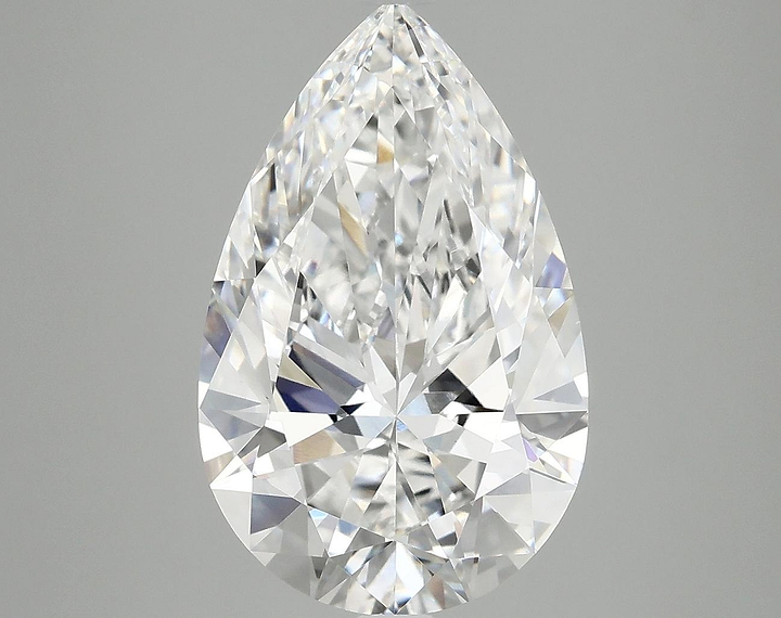 5.07 Carat Pear Shaped Ideal Cut VVS2 IGI Certified Lab Grown Diamond