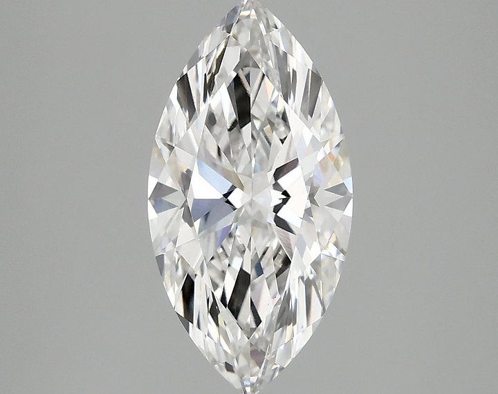 2.01 Carat Marquise Shaped Ideal Cut VVS2 IGI Certified Lab Grown Diamond