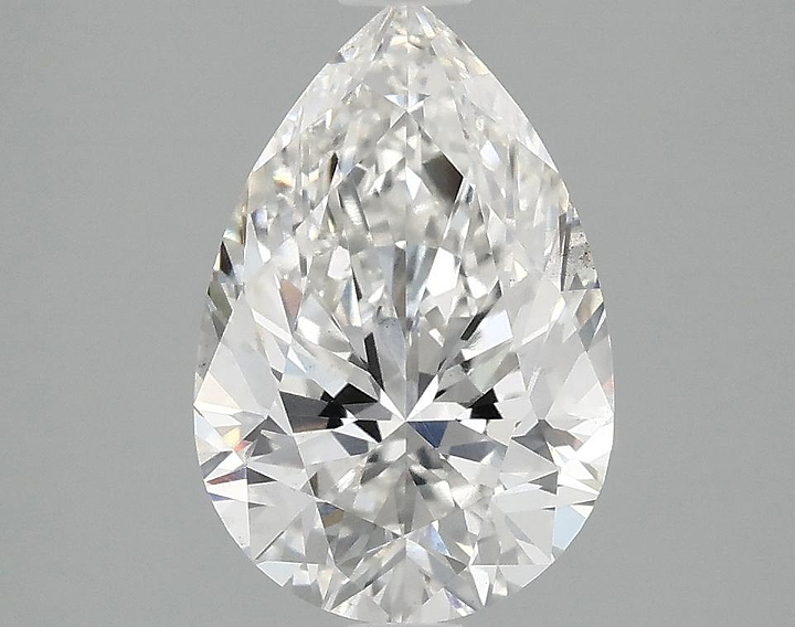 2.52 Carat Pear Shaped Excellent Cut VS2 IGI Certified Lab Grown Diamond