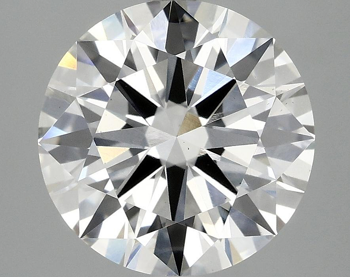 2.92 Carat Round Shaped Ideal Cut VS2 IGI Certified Lab Grown Diamond